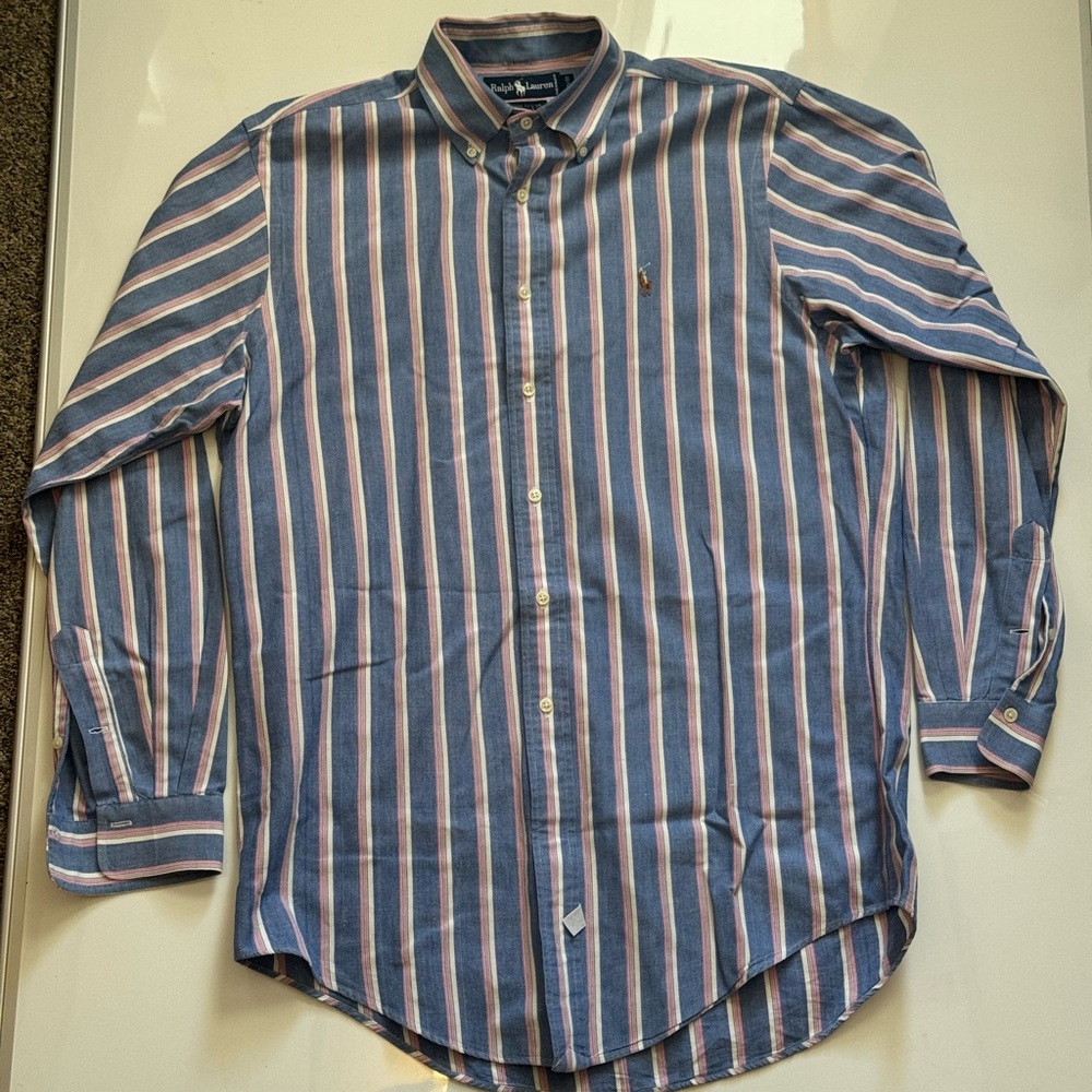 Ralph Lauren Multicolor Striped Button Down Shirt
